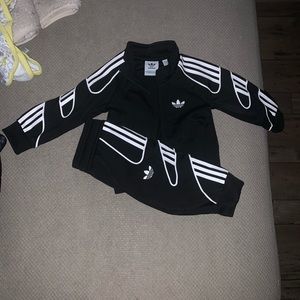 Baby 6-9 month adidas zip up & pants